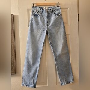 Abercrombie & Fitch Light Blue High Rise Jeans